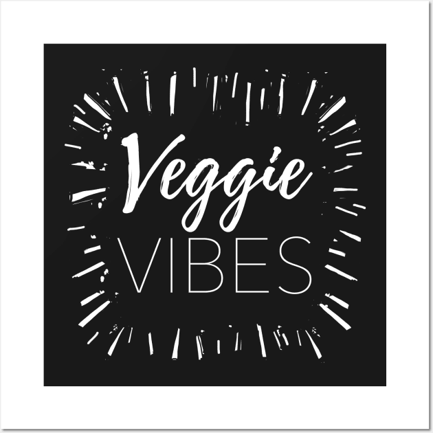 Veggie Vibes Wall Art by IllustratedActivist